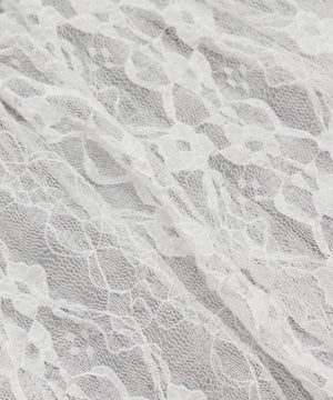 レースレイヤードスウェットパンツ