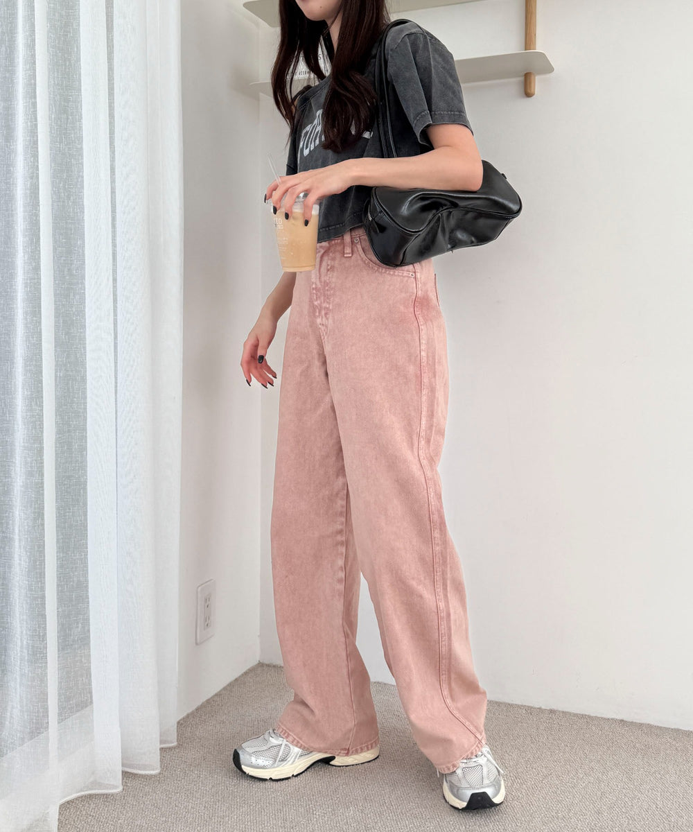 ピンク モデル：160cm M着用