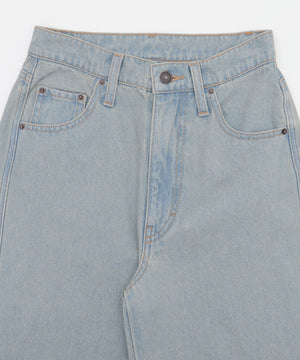 ハートポケットストレートデニムパンツ