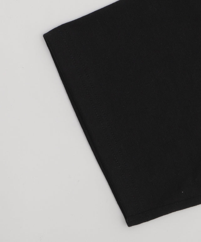 ラグランレースサイドドロストショートT