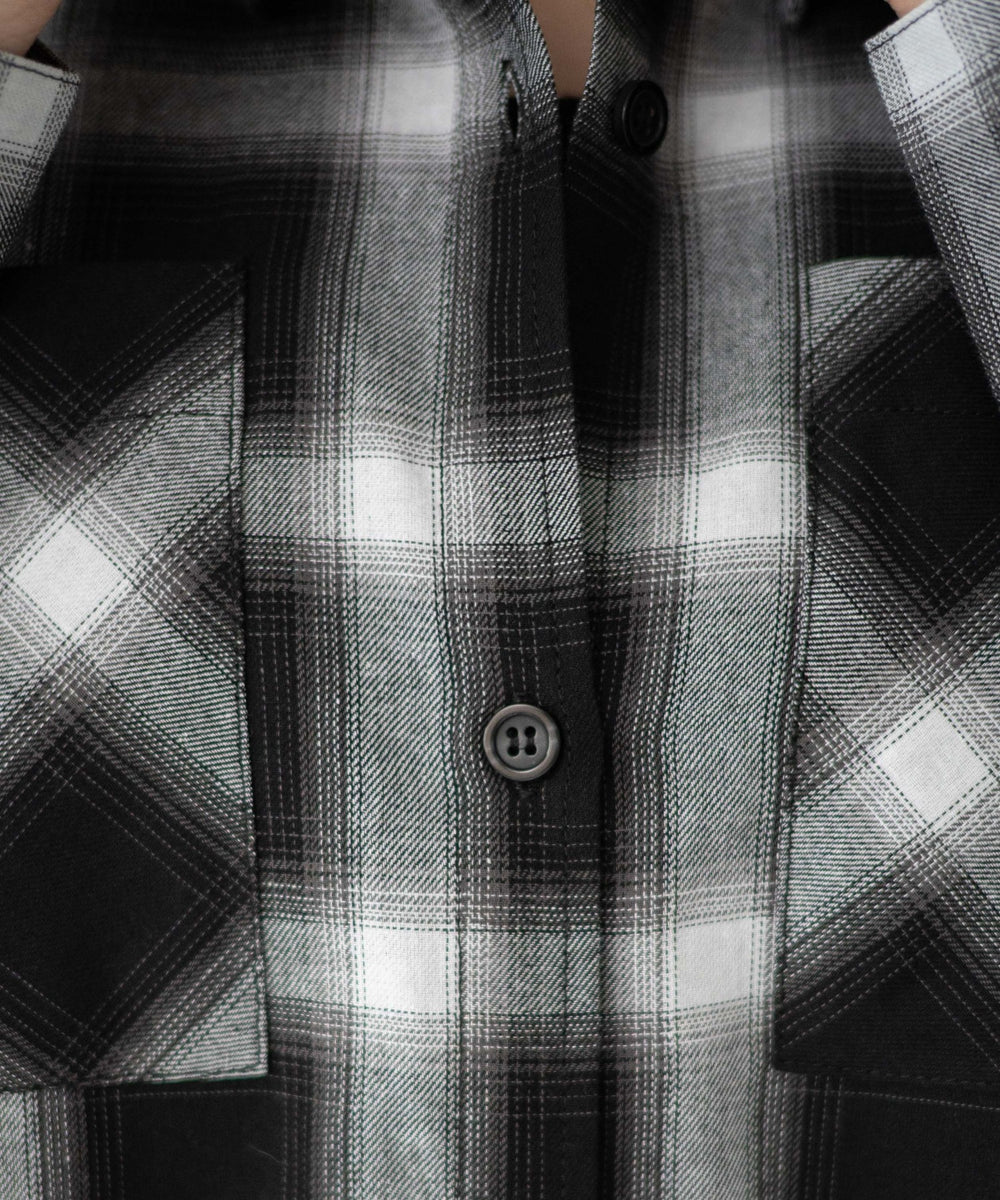 チェックBIGシャツ