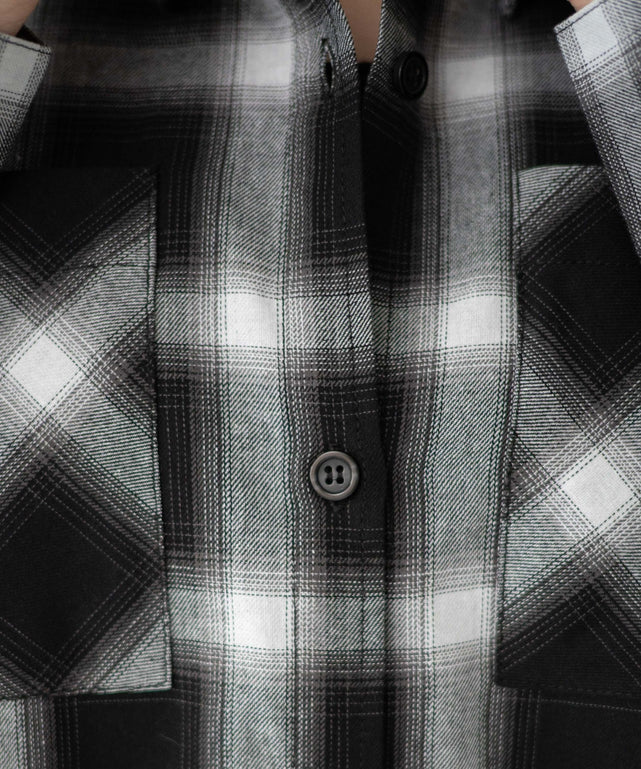 チェックBIGシャツ