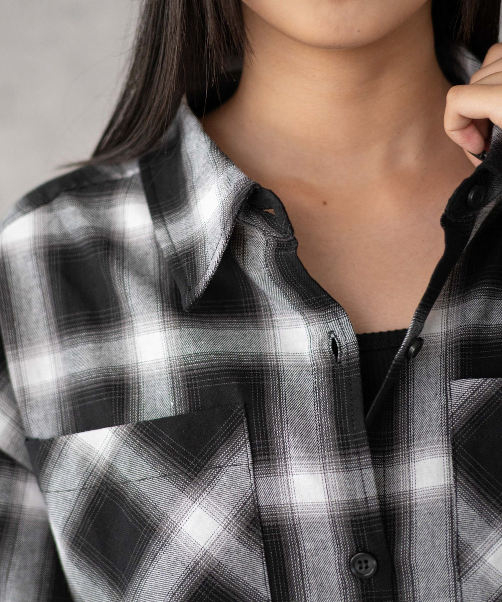 チェックBIGシャツ