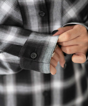 チェックBIGシャツ