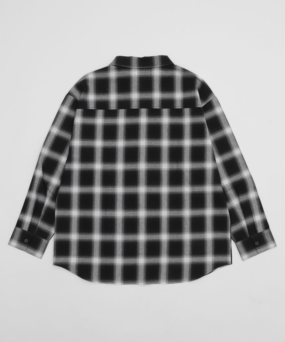 チェックBIGシャツ