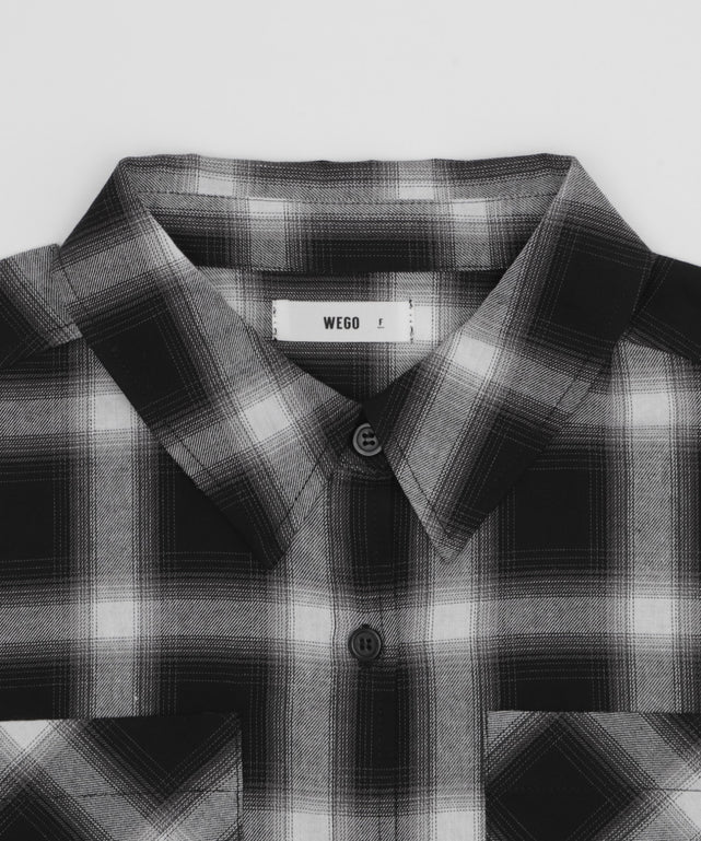 チェックBIGシャツ