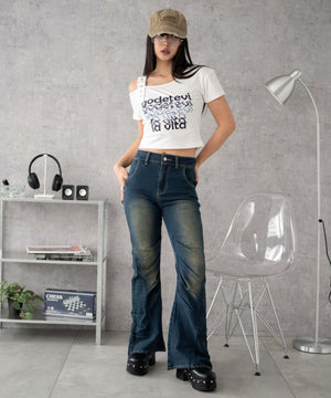 ホワイト モデル：160cm F着用