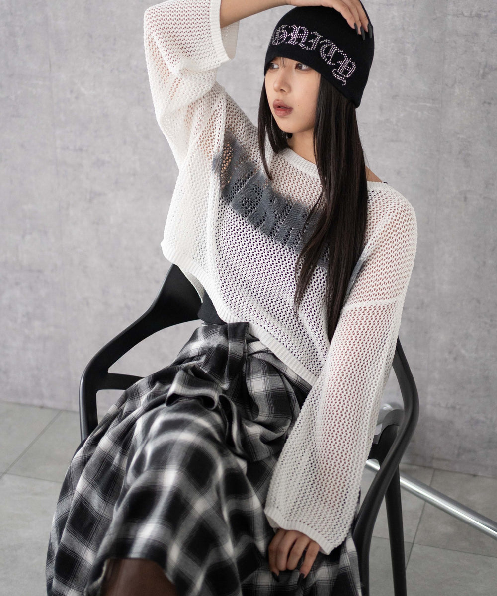 ホワイト モデル：160cm F着用