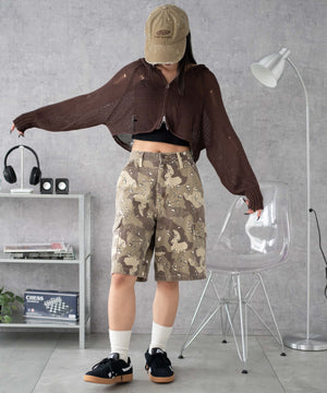 ブラウン モデル：160cm F着用