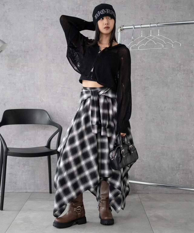 ブラック モデル：160cm F着用