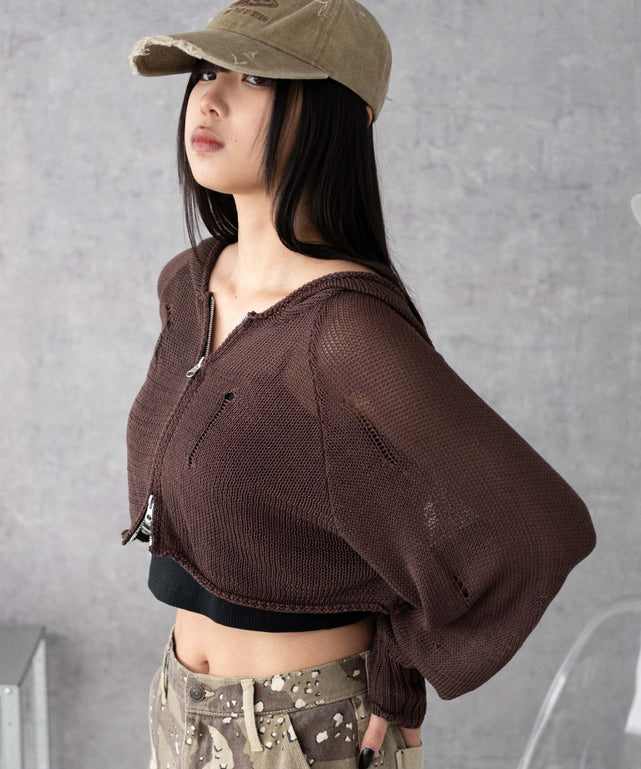 ブラウン モデル：160cm F着用