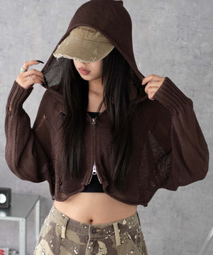 ブラウン モデル：160cm F着用