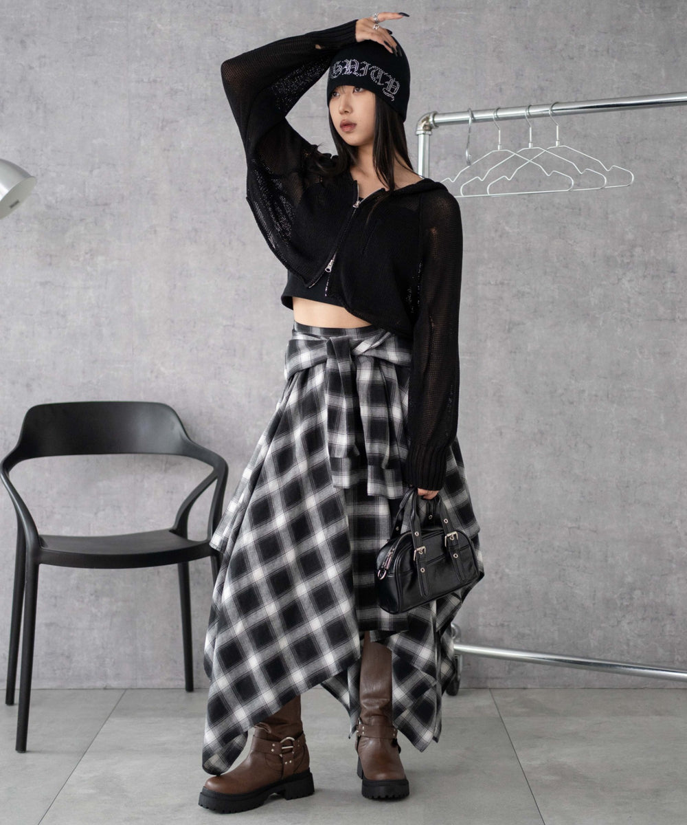 ブラック モデル：160cm F着用