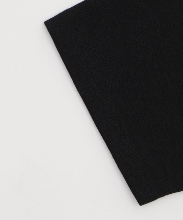 グラフィックショートサイドリボンドロストT