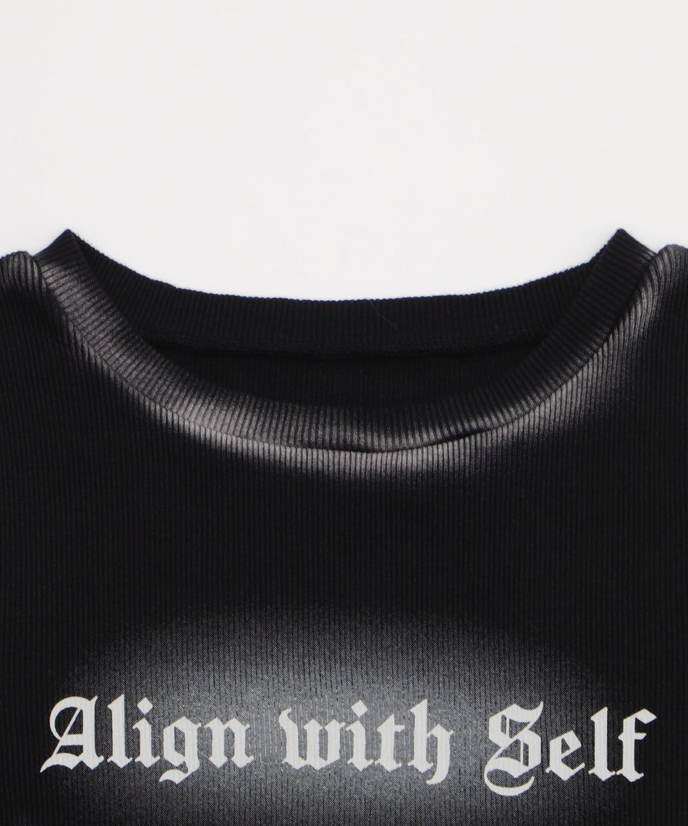 スプレーデザインリブちびT