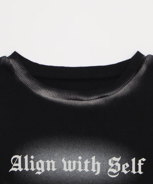 スプレーデザインリブちびT