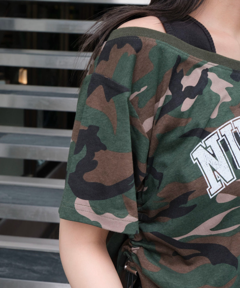 ドッキングドロストショートT