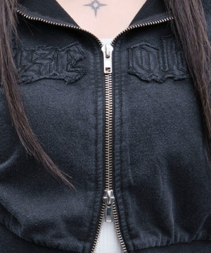 ヴィンテージウォッシュロゴ半袖パーカー