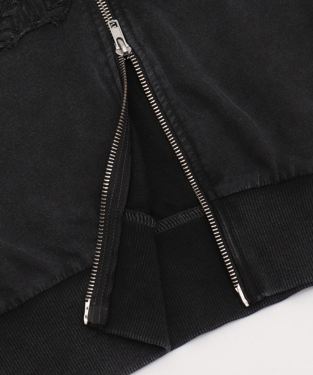 ヴィンテージウォッシュロゴ半袖パーカー