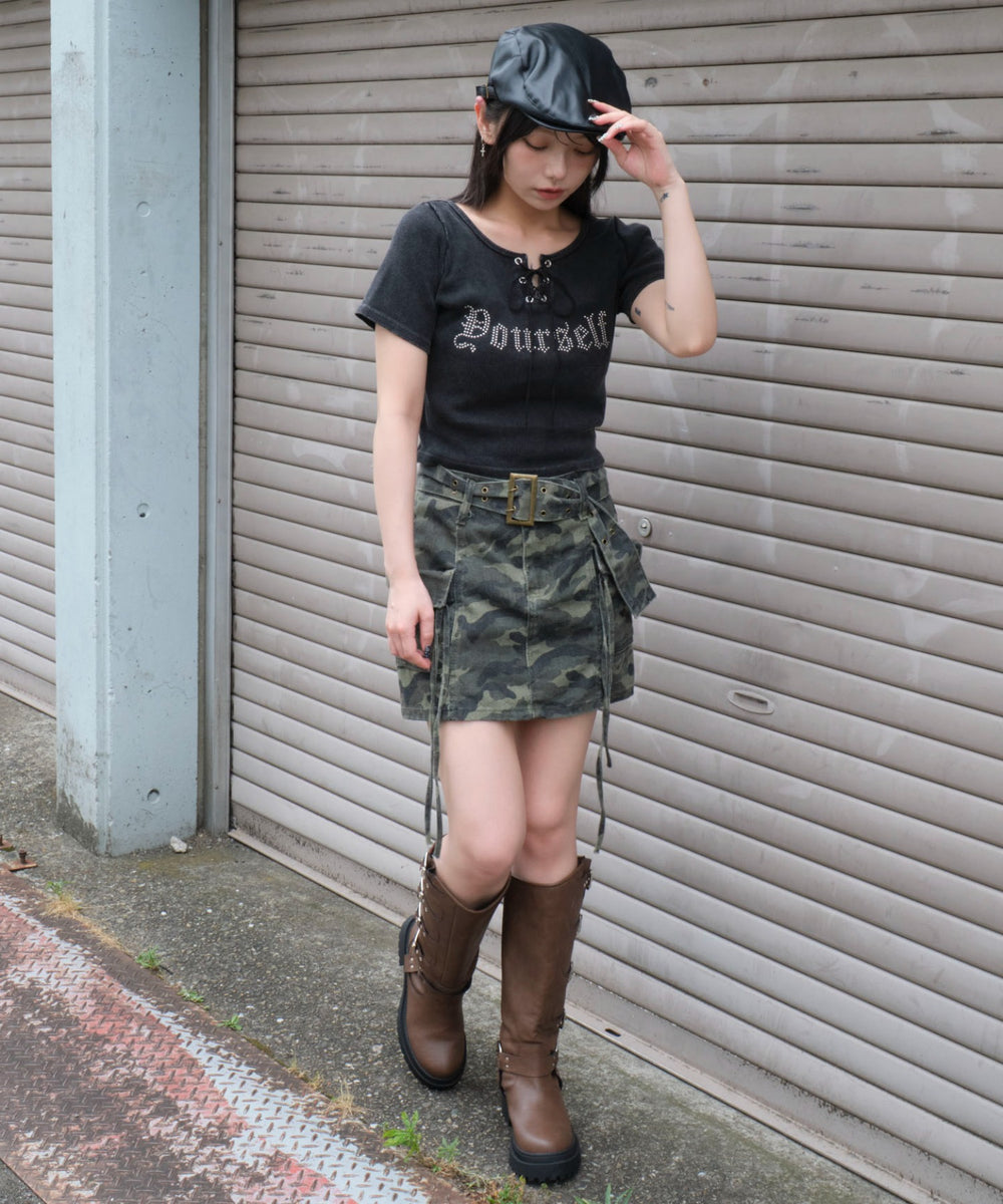 柄4 モデル：159cm F着用