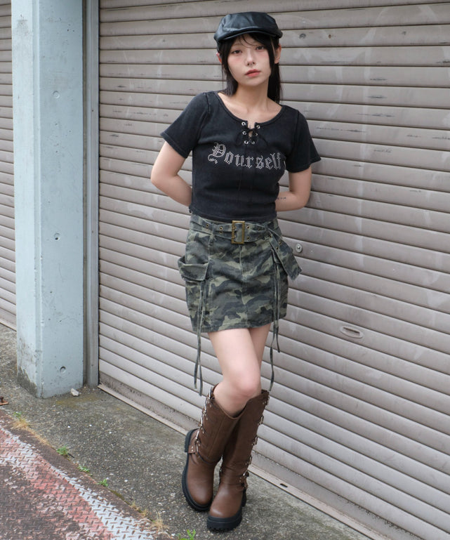 柄4 モデル：159cm F着用