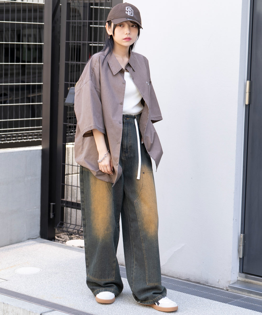 ブラウンソノタ モデル：159cm L着用