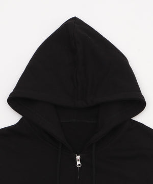 ワンポイントノースリジップパーカー