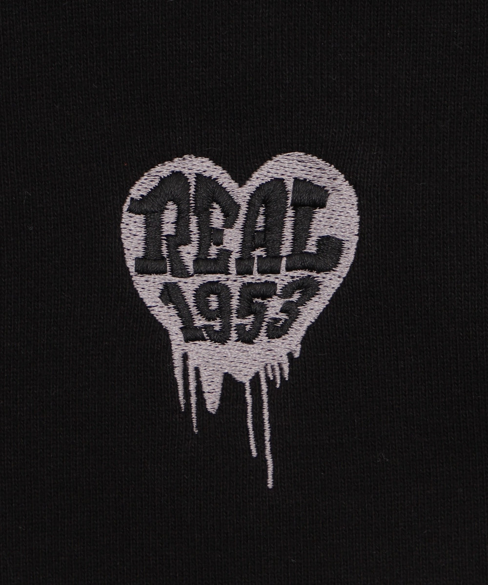 ワンポイントノースリジップパーカー