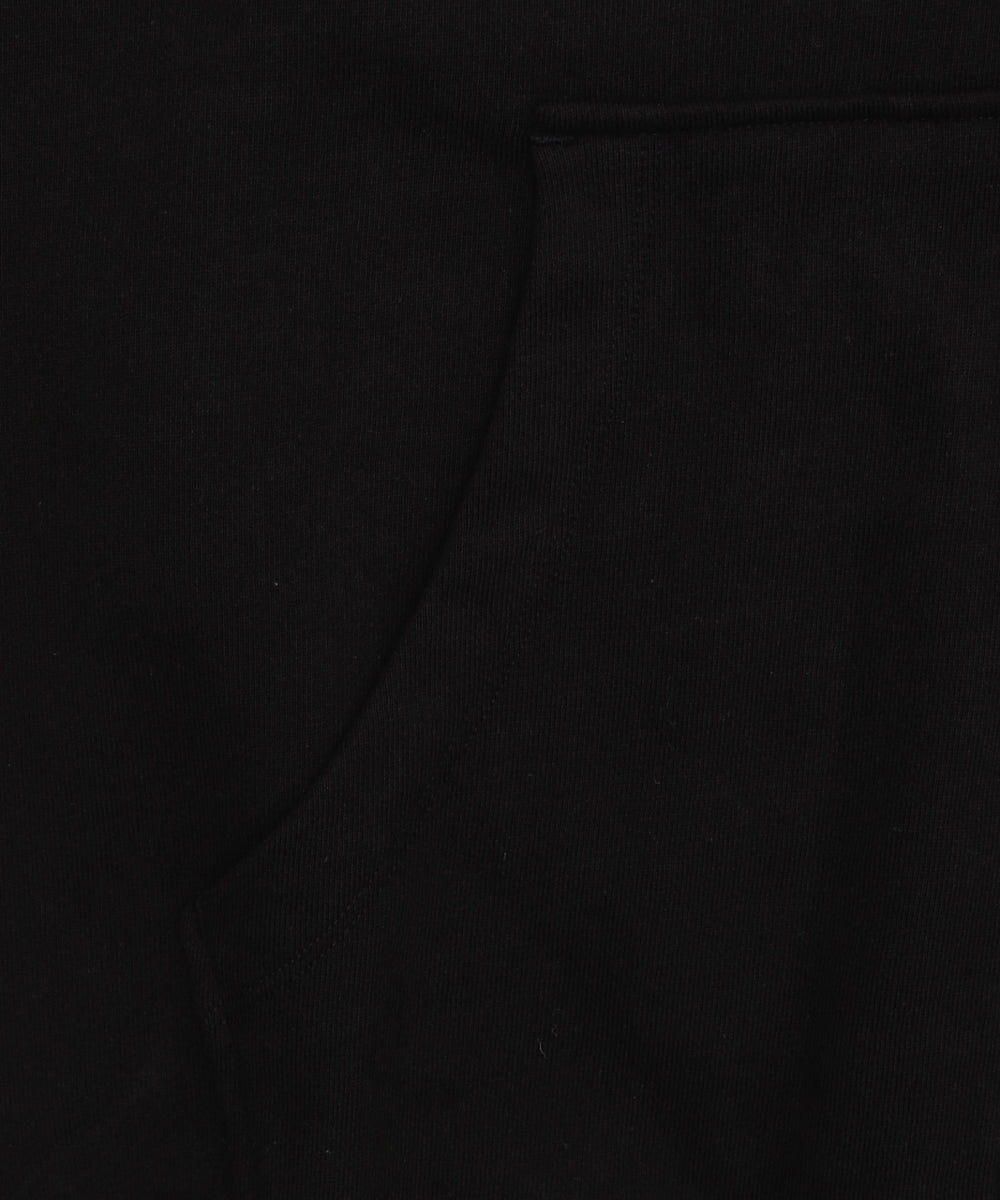 ワンポイントノースリジップパーカー