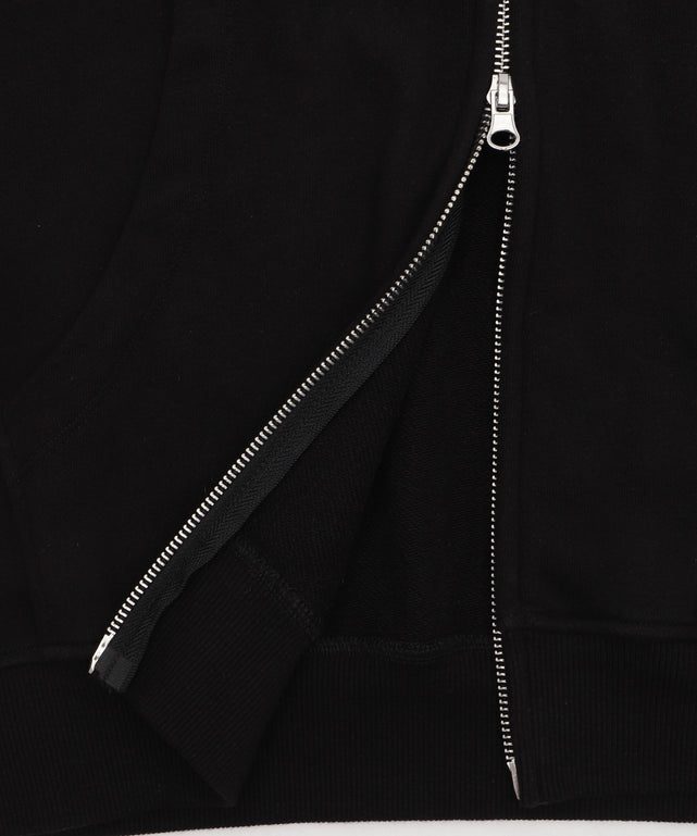 ワンポイントノースリジップパーカー