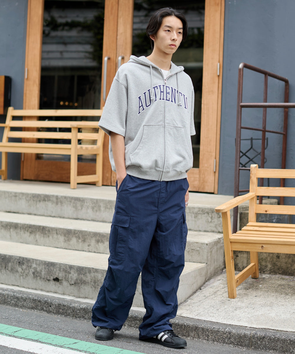 杢グレーモデル：178cm L着用