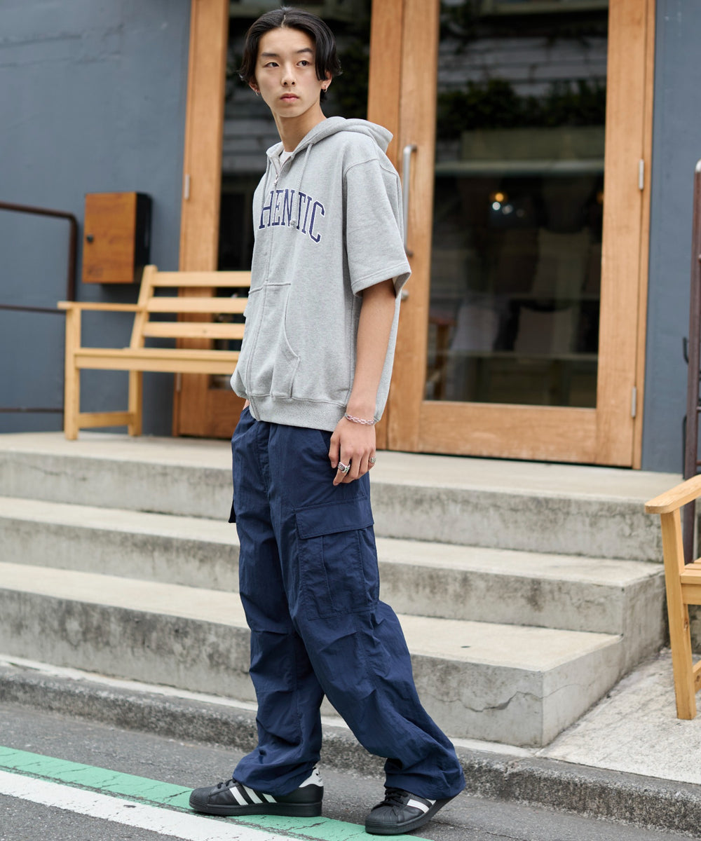 杢グレーモデル：178cm L着用