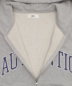 カレッジロゴジップパーカー（SS）