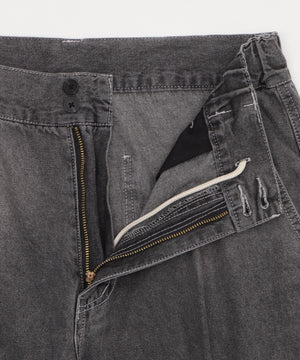 イージーバギーフレアデニムスラックス