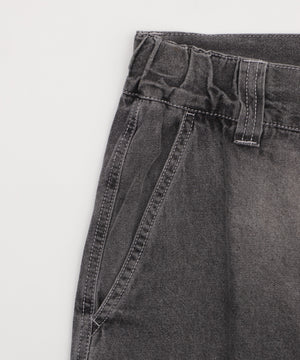 イージーバギーフレアデニムスラックス