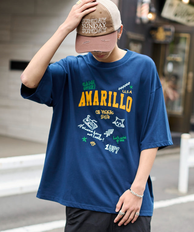 ネイビー モデル：178cm L着用