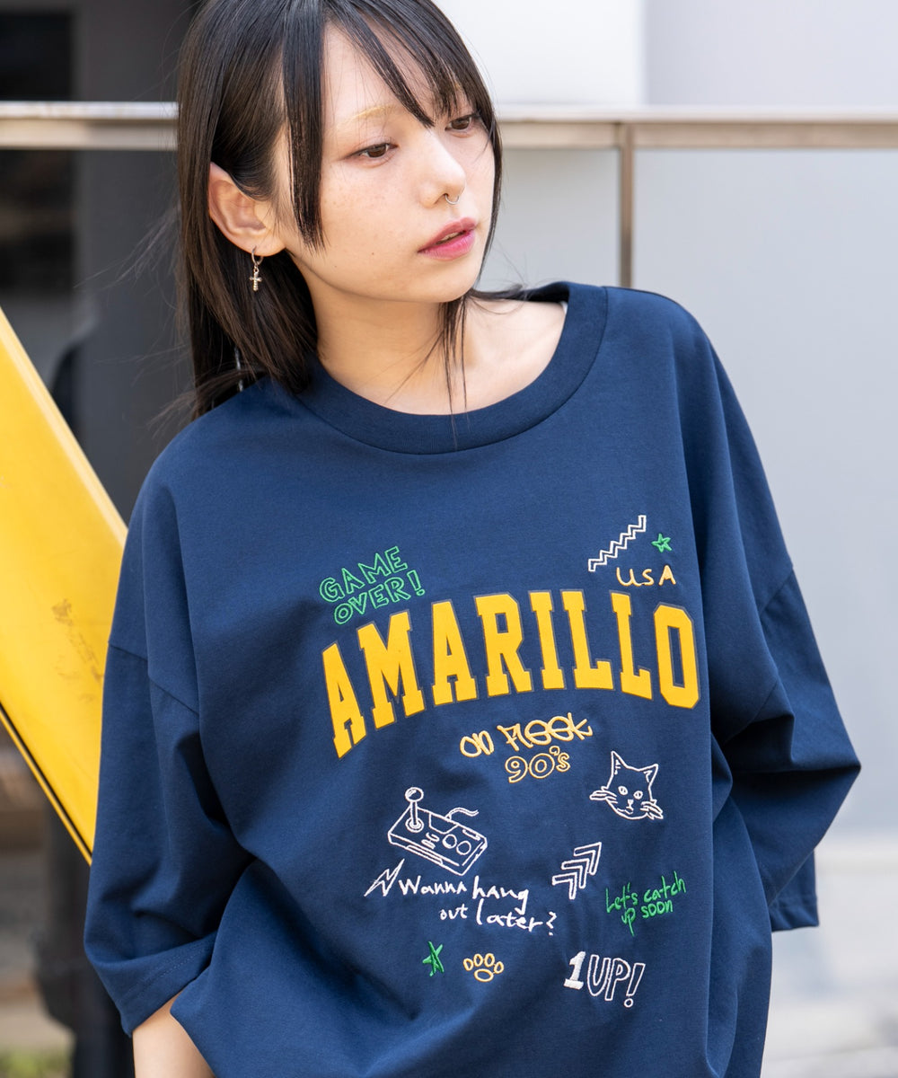 ネイビー モデル：159cm L着用