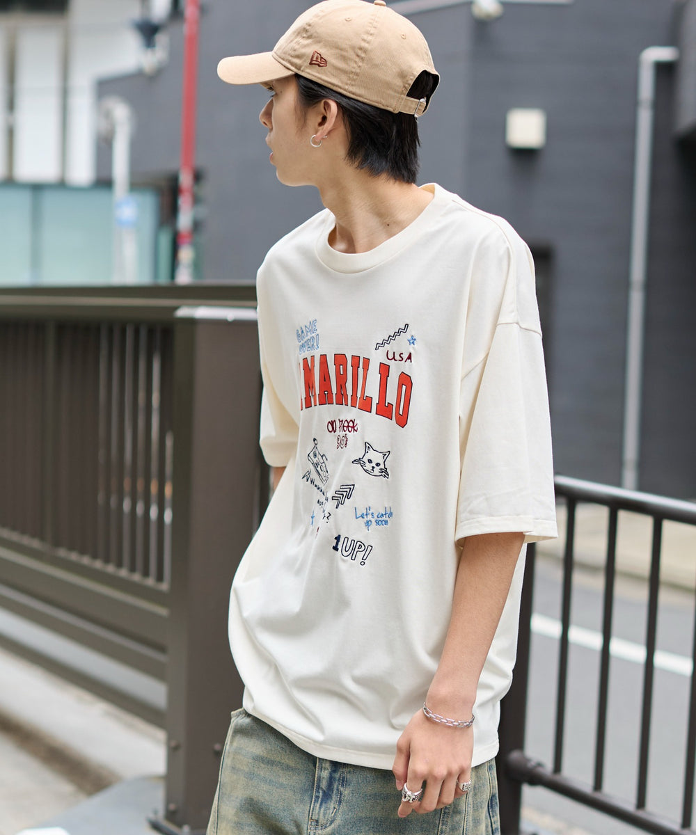 ホワイト モデル：178cm L着用