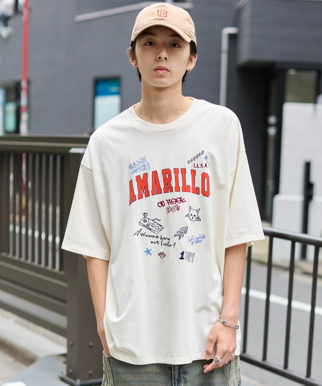 ホワイト モデル：178cm L着用