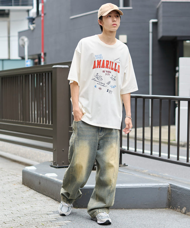 ホワイト モデル：178cm L着用