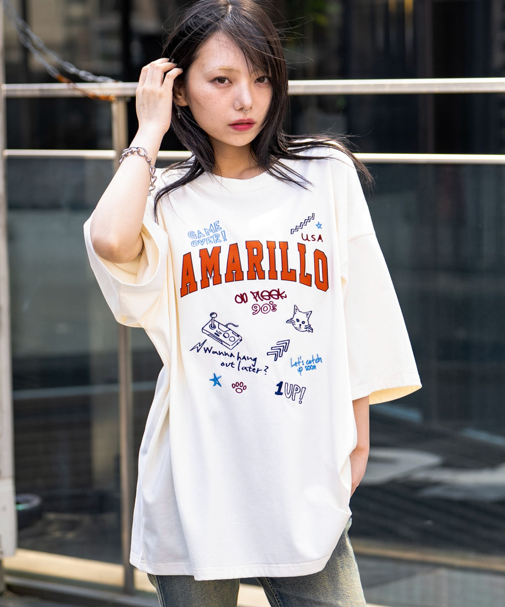 ホワイト モデル：159cm L着用