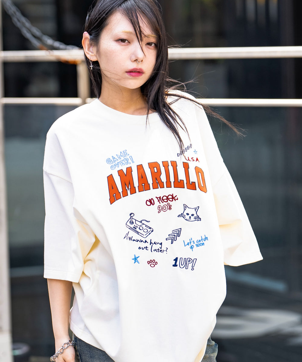 ホワイト モデル：159cm L着用