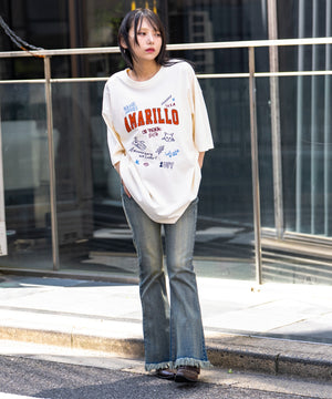 ホワイト モデル：159cm L着用