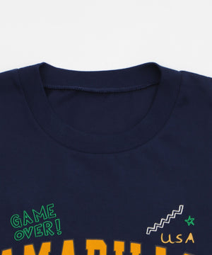 接触冷感フロッキープリントグラフィックT（SS）