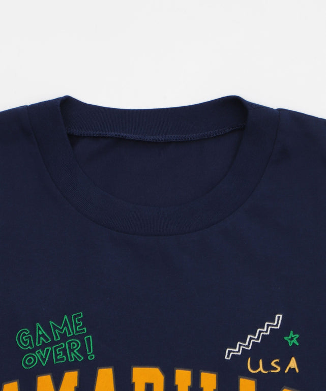 接触冷感フロッキープリントグラフィックT（SS）