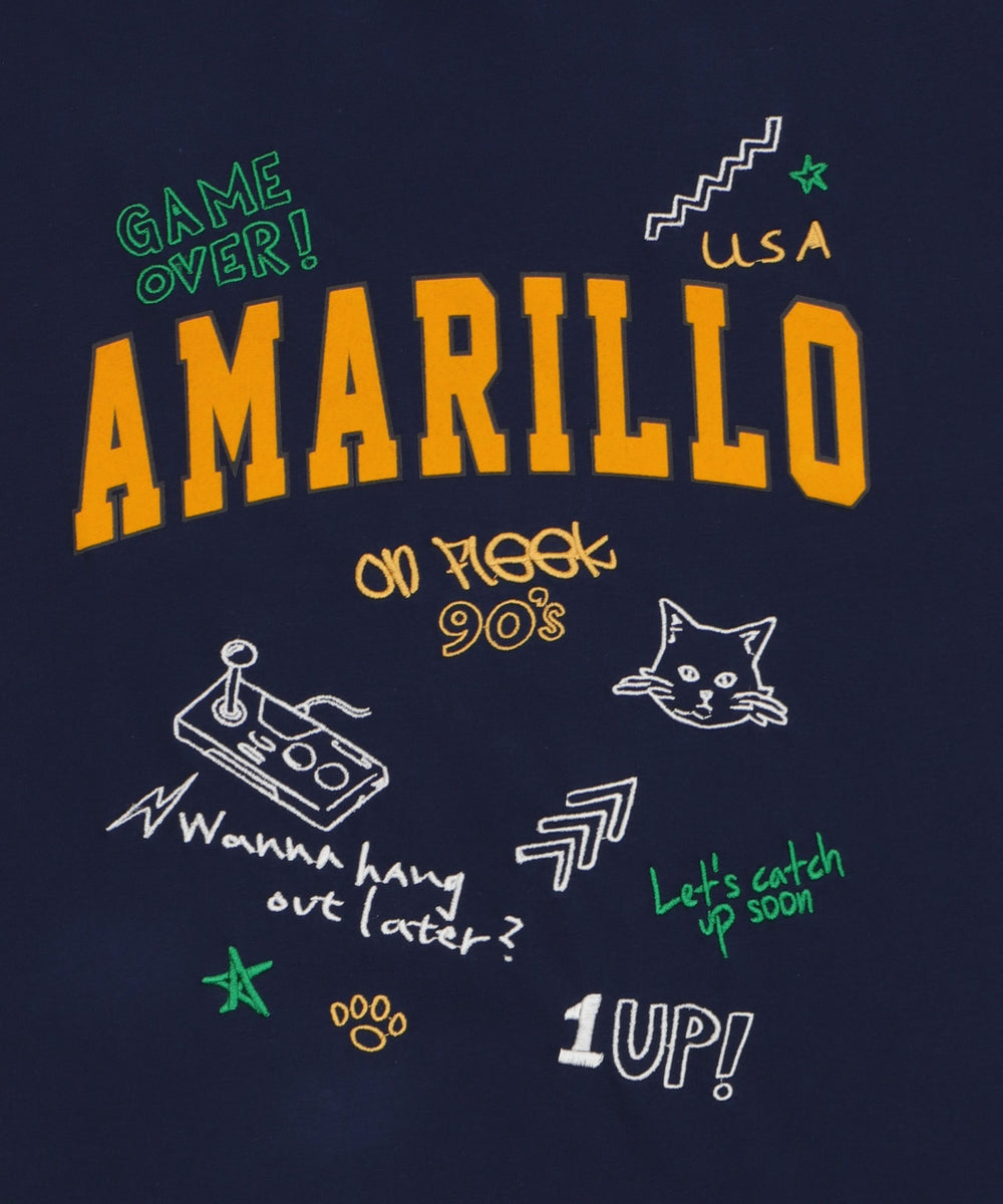 接触冷感フロッキープリントグラフィックT（SS）