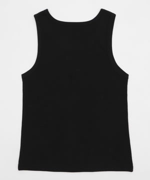 リブタンクトップ