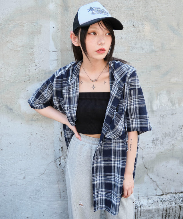 ネイビー モデル：159cm F着用