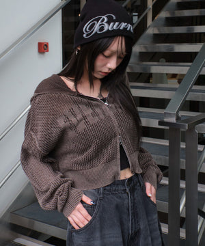 ブラウン モデル：159cm F着用