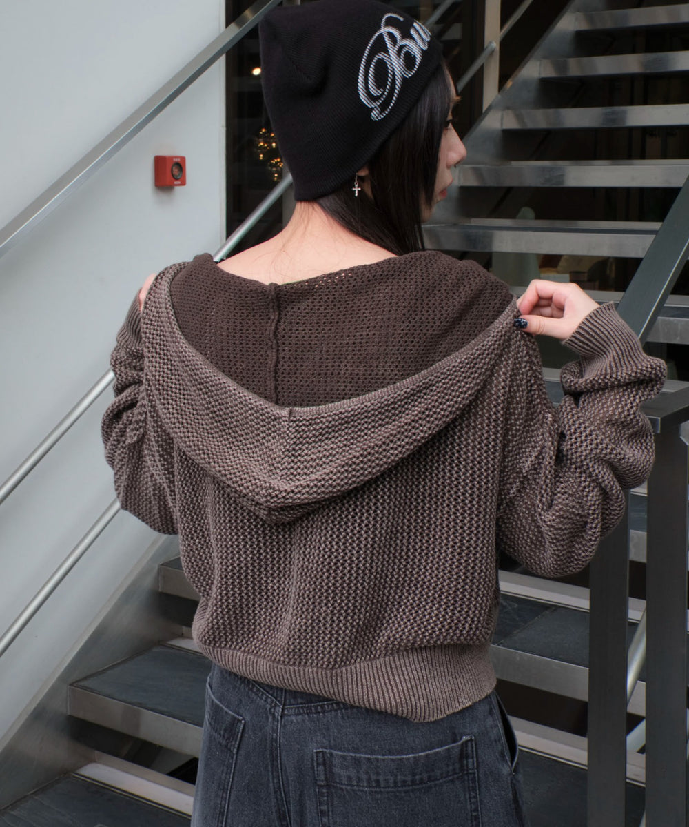 ブラウン モデル：159cm F着用